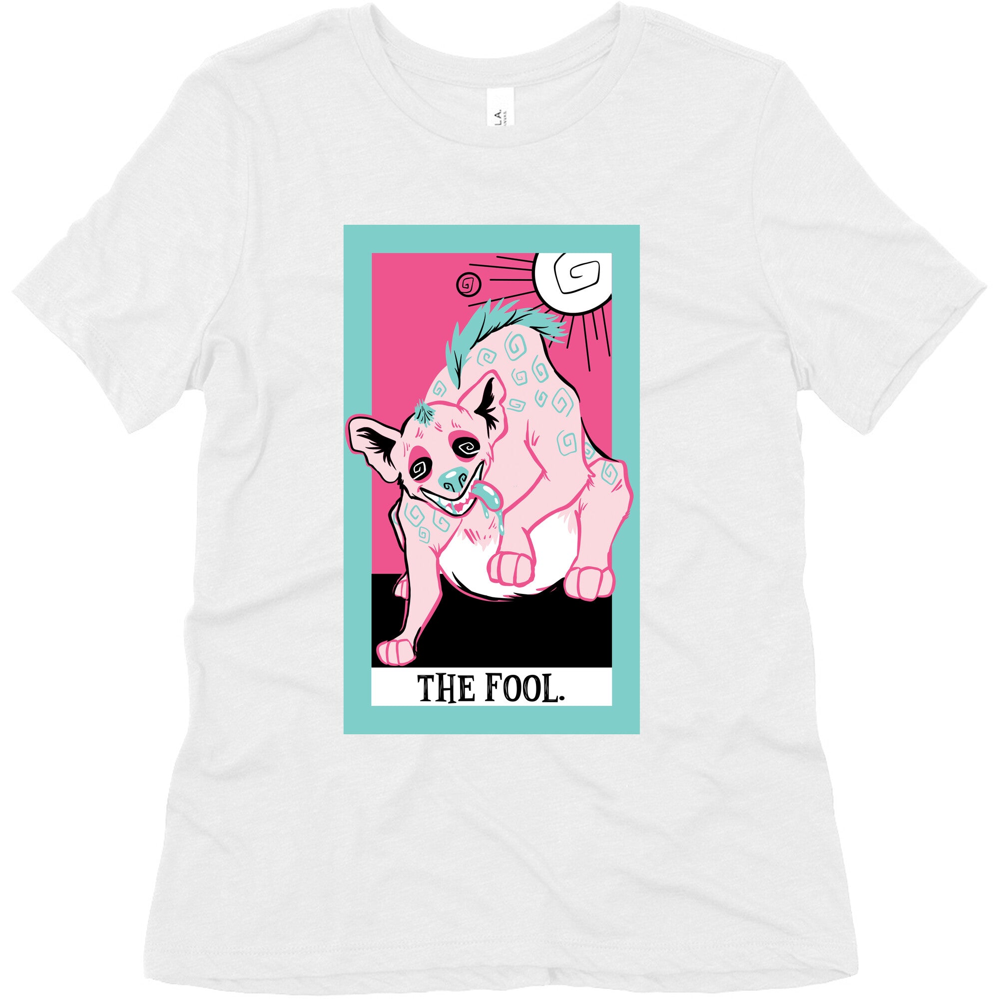 Creepy Cute Tarots: The Fool Women's Triblend Tee